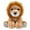 lion, variant on DAMAI Gorilla Stuffed Animal Toys, 8 INCH Soft and Plush Huggable Stuffed Animals, Realistic Animals Gifts, Cute Soft Giraffe Animal Toy for All Age