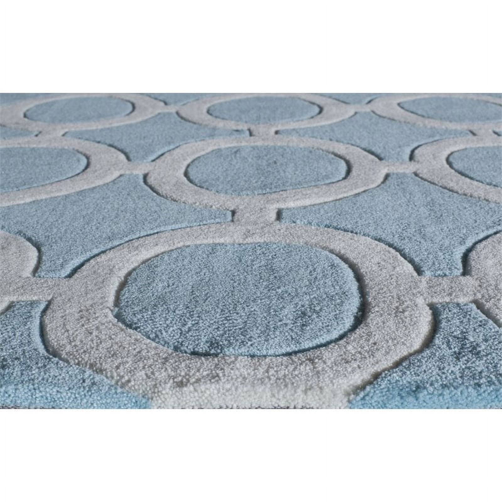Rugs America Jourdan 5' x 8' Rug in Light Blue