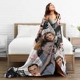 thumbnail image 6 of Blanket Millie Bobby Brown Throw Flannel Blankets UltraSoft Micro Fleece Blanket Warm Cozy Plush Gift for Room Decoration Sofa,Office Bed car Camp Couch Beach, 6 of 9