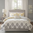thumbnail image 2 of Central Park Complete Comforter Set Yellow/Aqua Twin, 2 of 4