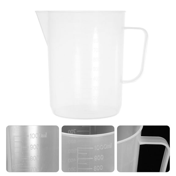 MLINS 1000 ML Measuring Cup for Paint Measure Easy Reading Cups Safe Use Miss