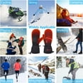 thumbnail image 5 of SAVIOR Heated Ski Gloves, Heated Gloves for Men Women,7.4V Rechargeable Heated Gloves for Skiing Hiking, 5 of 11