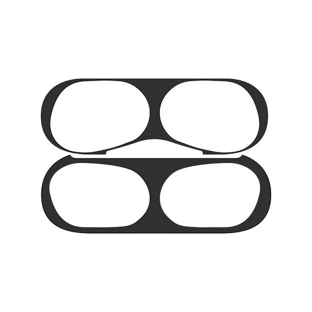 Download Dust Proof Protective Film For Airpods Pro Ultra Thin Skin Cover Metal Plated Sticker Earphone Dust Guard Black Walmart Com Walmart Com
