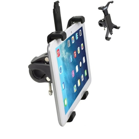 Tablet Mount for Spin Bike & Exercise Bicycle Handlebars, iPad Holder - Domain (Best Ipod Bike Mount)