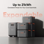 Jackery HomePower 3600 Plus 3580Wh Solar Generator Combo with Two 200W Solar Panels