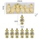 thumbnail image 3 of piezas de piruletas navideñas con forma de bastón de caramelo, adornos colgantes para árbol de Navidad, decoraciones navideñas para el hogar, regalo de Año Nuevo 2024, 3 of 5