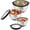 Silver, variant on Rorence Stainless Steel Mixing Bowls Set with Transparent Lids, Non-slip Meal Prep Bowls for Kitchen Serving Baking Cooking, 1.5/3/5 QT