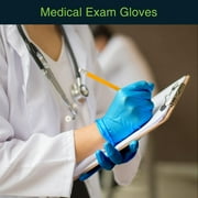 Fifth Pulse Disposable Nitrile Gloves L [100] Latex & Powder Free Gloves - Blue