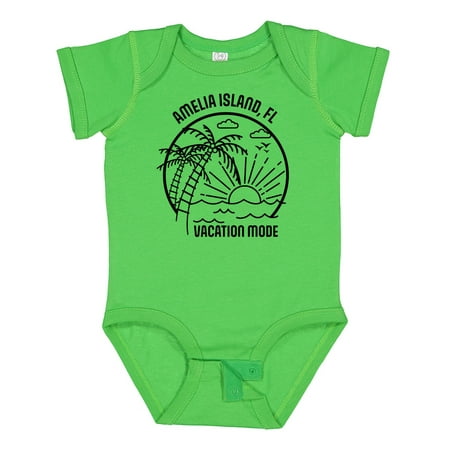 

Inktastic Summer Vacation Mode Amelia Island Florida Gift Baby Boy or Baby Girl Bodysuit