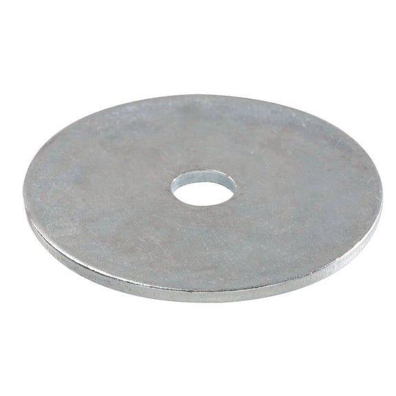 100-Pieces 3/8 In. X 1-1/2 In. Zinc-Plated Fender Washer