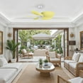 thumbnail image 6 of Matthews Fan Company Aktp Alessandra Tropical 48" 5 Blade Indoor / Outdoor Ceiling Fan -, 6 of 7