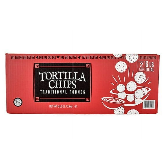 Shearer'S Foods round Tortilla Chips, 48 Oz., 2 Pk.