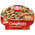 thumbnail image 3 of HORMEL COMPLEATS Swedish Meatballs with Pasta in Cream Sauce, Shelf-Stable, 9 oz Plastic Microwaveable Tray, 3 of 11
