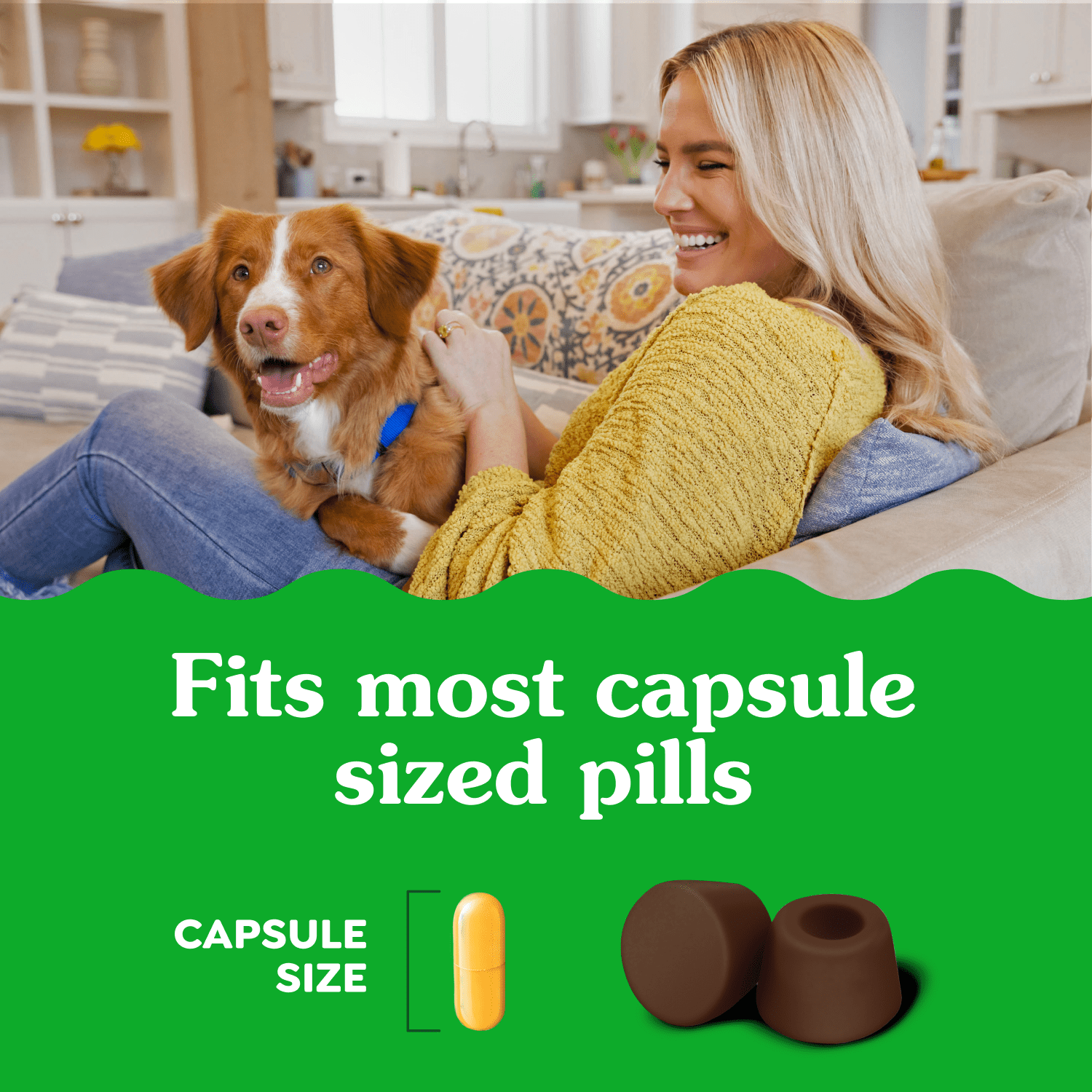 Greenies PILL POCKETS Dog Treats Tablet Size Adult Natural Soft Chicken Flavour