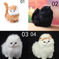 thumbnail image 3 of Jouets de Simulation en Peluche Chats Doux Sonores Poupée Chat Électrique Jouets pour Enfant, 3 of 5
