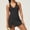 Black, variant on Top-kevin Womens Activewear Tennis Dress Built in Shorts Golf Athletic Workout Dresses