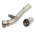 thumbnail image 1 of Tubo medio de escape de motocicleta tubo de conexión medio Resistente a la oxidación Eficiente Alta resistencia Ajuste directo para modificación ANGGREK Otros, 1 of 8