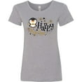 thumbnail image 3 of Inktastic Happy New Year with Cute Penguin Women's T-Shirt, 3 of 5