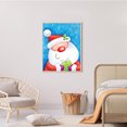 thumbnail image 4 of Cuadros Decorativos Kit 5D Rhinestone DIY Santa regalo Taladro redondo completo Pintura de diamantes (B4975) Wdftyju embutido en tela, 4 of 9