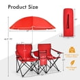 thumbnail image 2 of Topbuy Camping Chair Red, 2 of 10