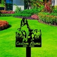 thumbnail image 2 of Handmadetneonsign Bracco Italiano Dog Memorial Metal With Stake, Bracco Italiano Metal Name Sign Stake, Dog Metal Stake Decor 45163, 2 of 5