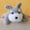 Gray, variant on CAIMYY Schnauzer Plush Dog Pillow Soft Cotton Stuffed Animal Toy Lifelike Cuddly Puppy For Adults And Pet Lovers 25Cm Lying Pillow Gray