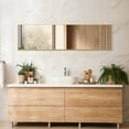 thumbnail image 4 of EDX Full Length Mirror 59"x16" Full Body Mirror Rectangle Free Standing Wall Mounted Leaning Hanging Full body Mirrors, Gold, 4 of 11