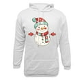 thumbnail image 4 of GuangCheng Hooded,Chirstmas,Sweatshirts for Men,Snowman Printed,Drawstring,Drop Shoulder,Thick,Warm Coats,Long Sleeve,Pullover,Hoodies, 4 of 5