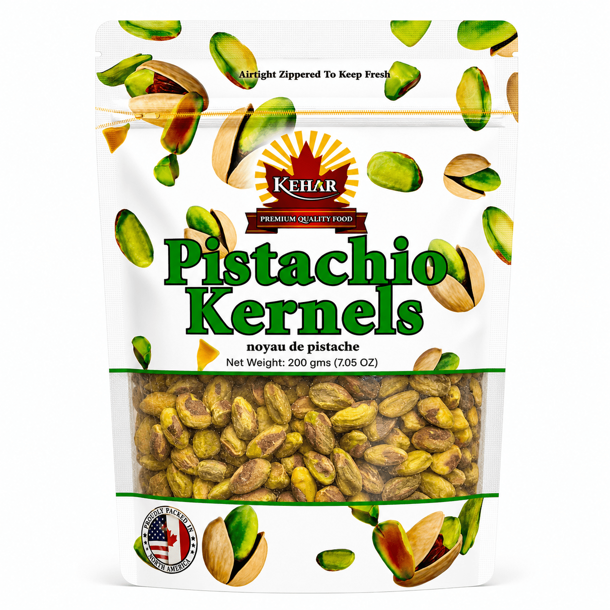 Wonderful Pistachios No Shells, Honey Roasted Nuts, 5.5 Ounce