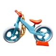 thumbnail image 3 of Llavero de bicicleta portátil, divertido llavero 3D de metal móvil. Azul, 3 of 9