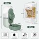 thumbnail image 4 of No Mess Bird Feeder & Water Dispenser Set - Automatic Feeding & Hydration, Parakeet Cage Accessories for Parrots, 4 of 5