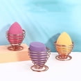 thumbnail image 3 of CUITING Beauty Sponge Holder Makeup Egg Storage Rack Powder Puff Display Stand Makeup Sponge Organizer Makeup Sponge Drying Stand, 3 of 5