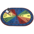 thumbnail image 2 of Compass Rug 7'8" x 10'9" Oval Area Rug In Color Multi, 2 of 2