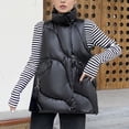 thumbnail image 1 of LOVZFMLL Vestes pour Femmes 10 Couleurs Mode Femmes Manteau d'Hiver Chaud Veste Matelassée, 1 of 5