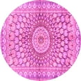 thumbnail image 1 of Ahgly Company Indoor Round Persian Pink Traditional Area Rugs, 4' Round, 1 of 4