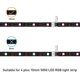 thumbnail image 5 of LED Strip Connector Accessory Kit - 5050 10mm 4Pin RGB LED Connectors, Includes 20x Wire Clamps, 12x Gapless Connectors, 6x L Shape Connectors, 2x Ope, 5 of 5
