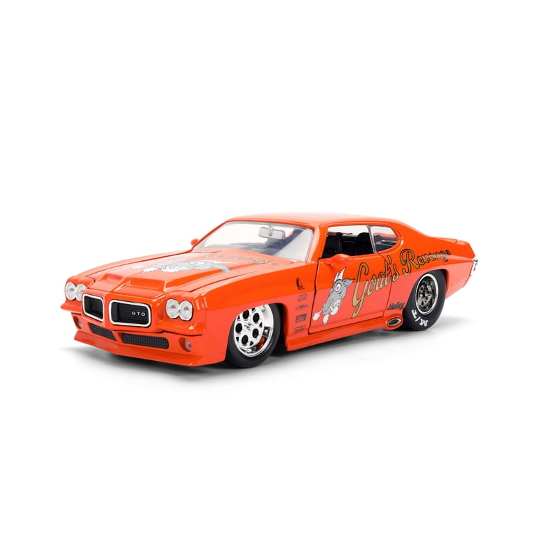 Jada Toys BIGTIME MUSCLE 1:24 1971 Pontiac GTO Die-cast Car