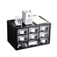 thumbnail image 4 of Organizador De Escritorio Pequeño De 3 Niveles, Caja De Almacenamiento De Escritorio Apilable De Ahorro De Espacio Suministros De Oficina De Tamaño Portátil 9 Cajones Caja De, 4 of 8