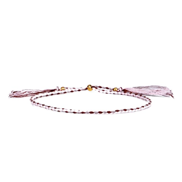 Minnieouse trenzada Accesorio de moda Mujeres Hombres Accesorios de joyería Pulseras de hilo ajustable Tipo 11 Type1 NO1