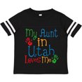 thumbnail image 3 of Inktastic My Aunt in Utah Loves Me Boys or Girls Toddler T-Shirt, 3 of 5