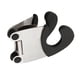 thumbnail image 4 of Clip lateral para olla / / cuenco de material acero inoxidable, abrazadera anti-calor, soporte de licencia anti-escaldaduras de goma, aparato de cocina para Negro perfecl Clip lateral para olla de acero inoxidable, 4 of 7