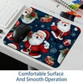 thumbnail image 6 of Santa Claus Square 8.3x9.8 Inch Non-Slip Rubber Bottom Printed Desk Mat Gaming Mouse Pad Mousepad Suitable for Office and Gaming, 6 of 6