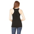 thumbnail image 2 of The Bella + Canvas Ladies Flowy Racerback Tank Top - BLACK - 2XL, 2 of 2