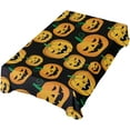 thumbnail image 5 of Dreamtimes Halloween Pumpkin Tablecloth, Waterproof Washable Polyester Square Table Cover, Durable Tablecloth for Kitchen Dining Table Party Decor,54"X 54", 5 of 7