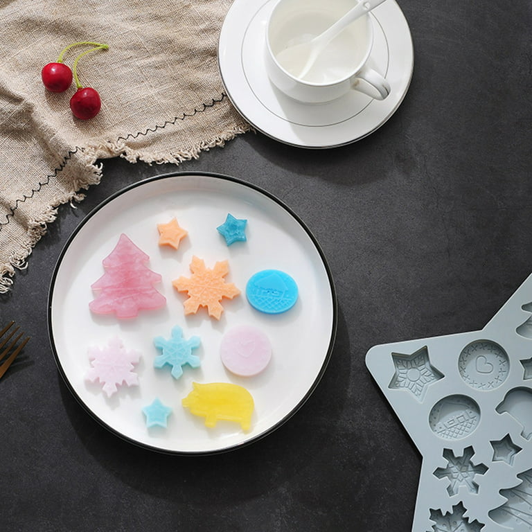 Pianpianzi Silicone Cake Pan round 7 Easter Candy Molds Silicone