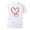 A-White182, variant on JAJAHO Summer Top Girls T Shirt Short Sleeve Heart Print Loose Fit Crewneck Girl Clothing For Kids 2-13 Years Comfortable Tops