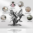 thumbnail image 2 of Iron Wall Art Decorations for Front Porch Living Room Kitchen Matte Style Duck 293x300x1mm, 2 of 9