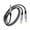 1m, variant on PatungKu 3.5mm Male to Male Stereo Sound Splitter Cable for Double Headphone Sharing Compatibility with Smartphones Computers