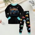 thumbnail image 2 of UAYOTSE Toddler Baby Boy Fall Winter Outfits Sweatshirt Casual Pants 2Pcs Clothes Set,Sizes 2-3 Years, 2 of 9