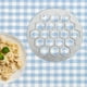 thumbnail image 3 of Herramienta manual para hacer dumplings, para uso doméstico, para hacer dumplings, raviolis, molde universal para wontons, molde de aleación de aluminio., 3 of 7
